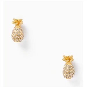 Kate Spade Pineapple🍍Pave Earrings